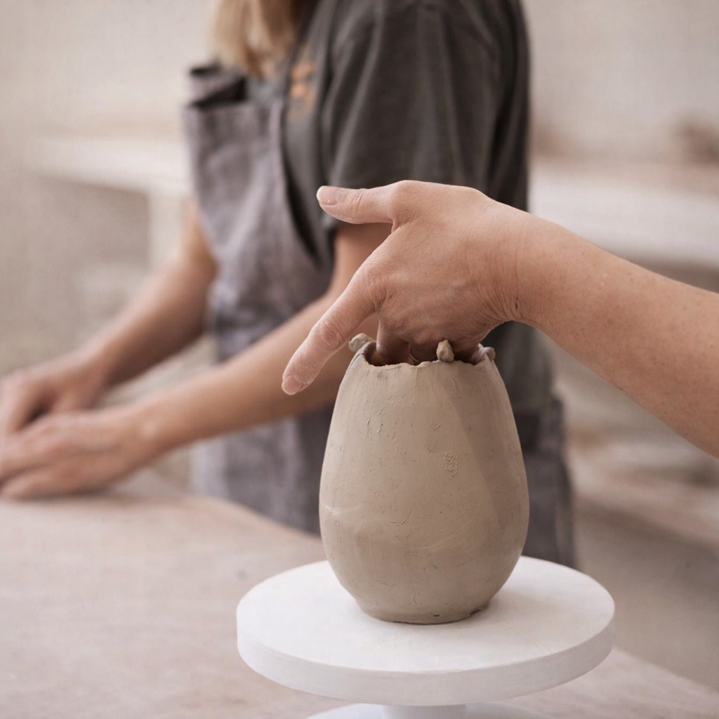 Après-midi thématique : Fabriquer son vase au colombin
