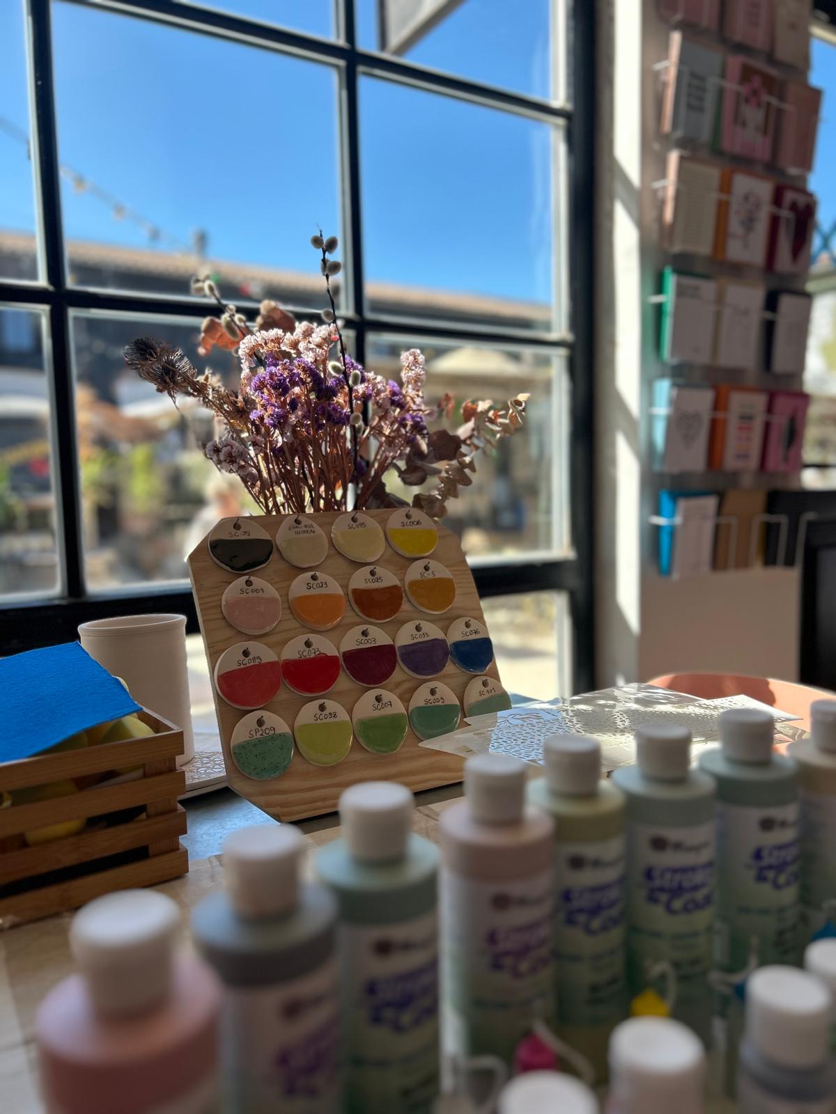 Décor sur céramique 2h30