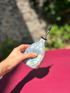 Huilier bleu-rose BULLE