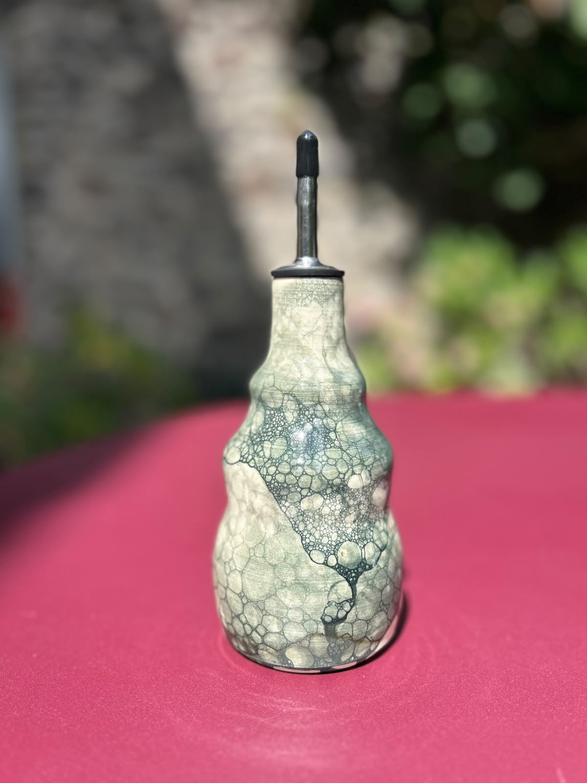 Huilier bleu gris BULLE