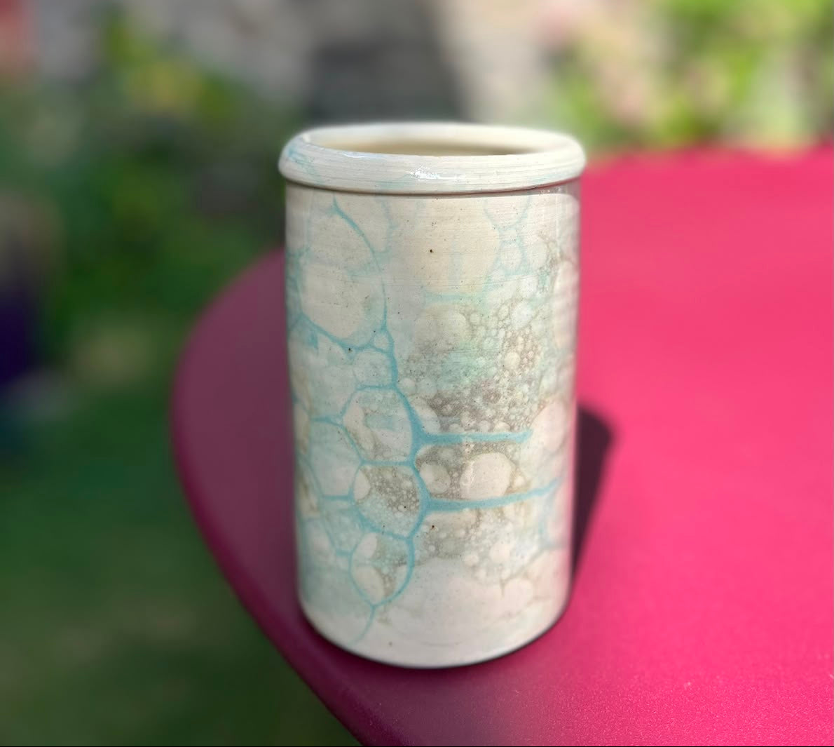 Vase cylindrique BULLE