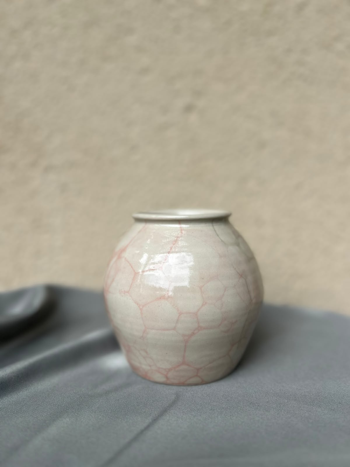 Vase galbé BULLE