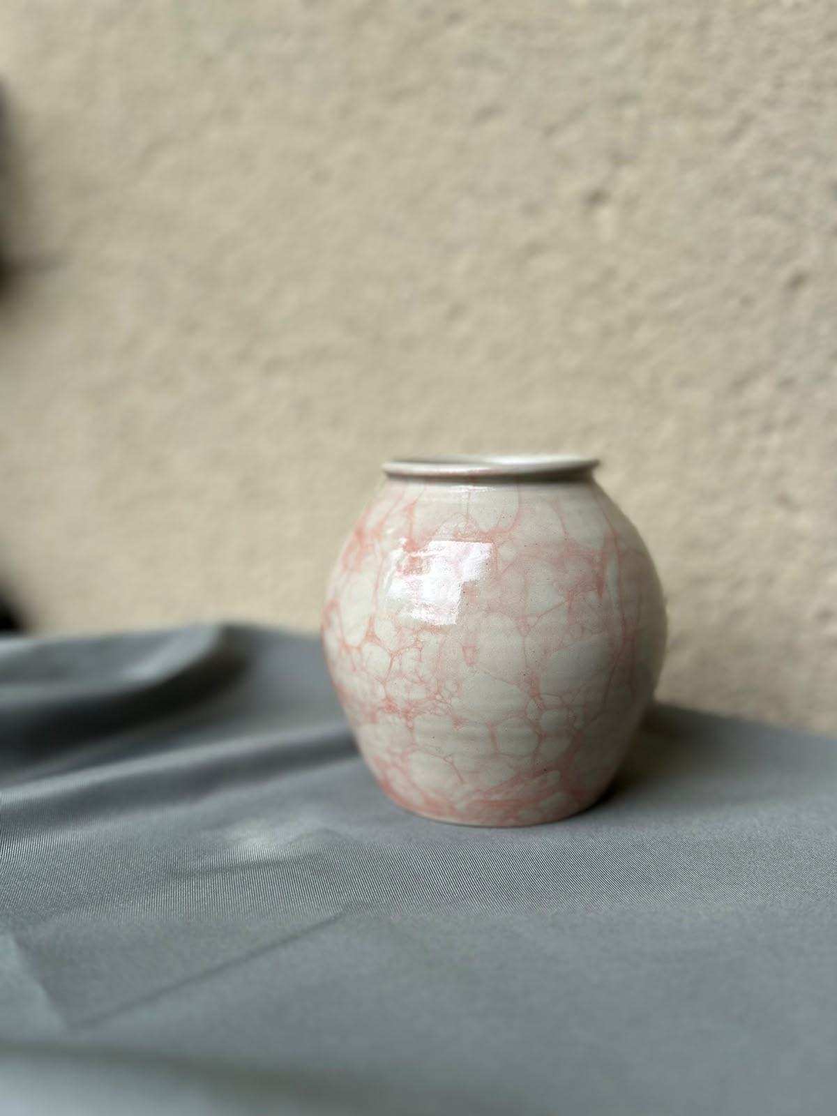 Vase galbé BULLE